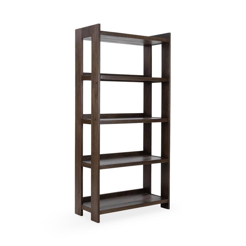 Classic Home Marine Solid Mango Wood Bookcase