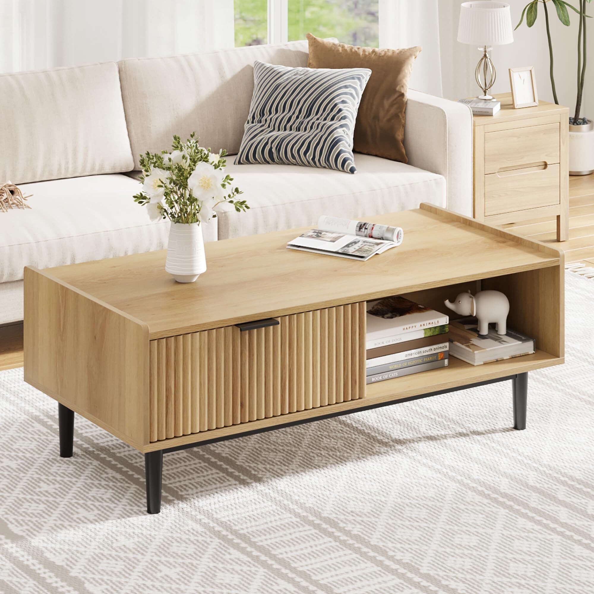 Mid century modern center table cheap