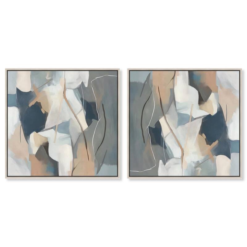 Spring's Riot Canvas by Art Remedy - 24" x 24" - Gold