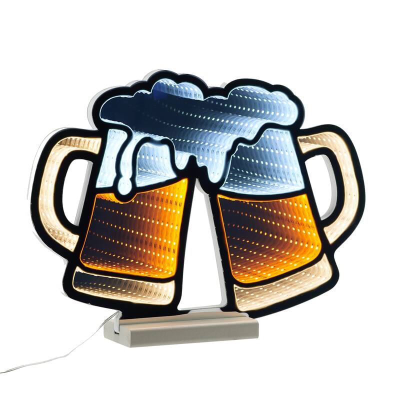 Beer Mugs Ekkolight 15.5"L - N/A
