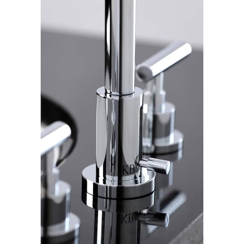 Kingston Brass Manhattan 8 in. Widespread Bathroom Faucet