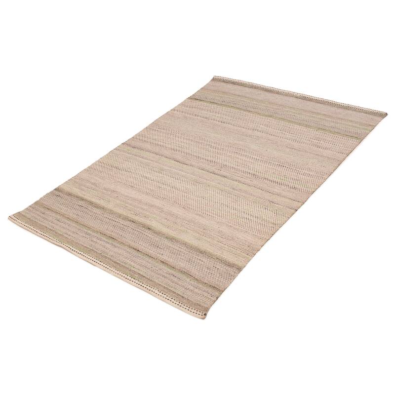 Nevada Grey Kilim 5'1" x 7'7" - 5'1 x 7'7