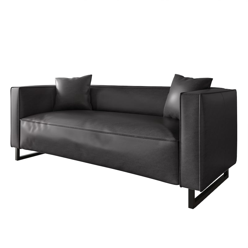 CraftPorch Mid Century Modern 2- Pieces Upholstered Living Room Set
