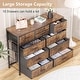 preview thumbnail 11 of 33, Wide 10 Drawer Dresser,