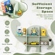 preview thumbnail 9 of 9, Costway 2-Tier Floating Dinosaur Kids Bookshelf Wall-Mounted Nursery - See Details