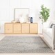 preview thumbnail 6 of 7, Home Conservatory Geometric Rag Handwoven Jute Area Rug