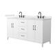 Option White, Black Trim, Giotto Quartz Top
