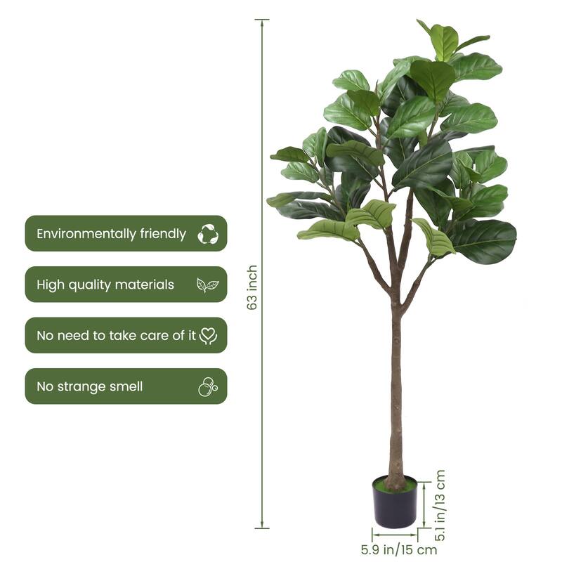 Artificial Tree Plants for Home Office Decor Living Room