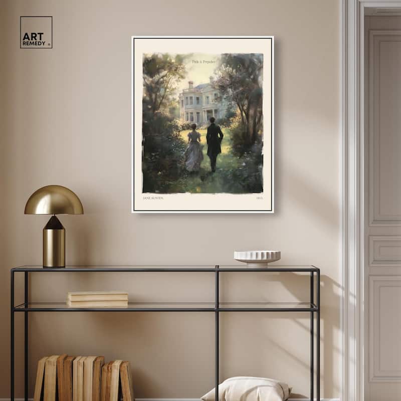 Pride and Prejudice Scene Canvas by Art Remedy