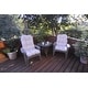 preview thumbnail 57 of 96, Outdoor Adirondack-style Patio Chair Cushion