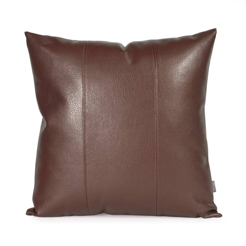 Allan Andrews Avanti Pecan Square Decorative Pillow - Accent - Polyester - Brown