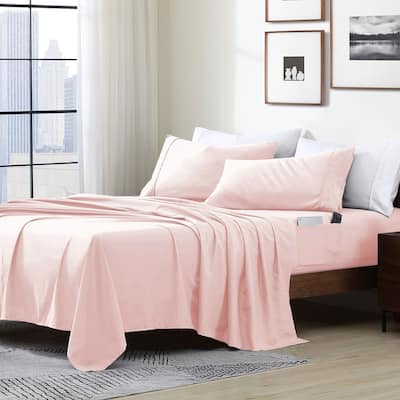 Home Essential Soft Microfiber Smart Sheet Storage Pocket Bedding Sheet Set