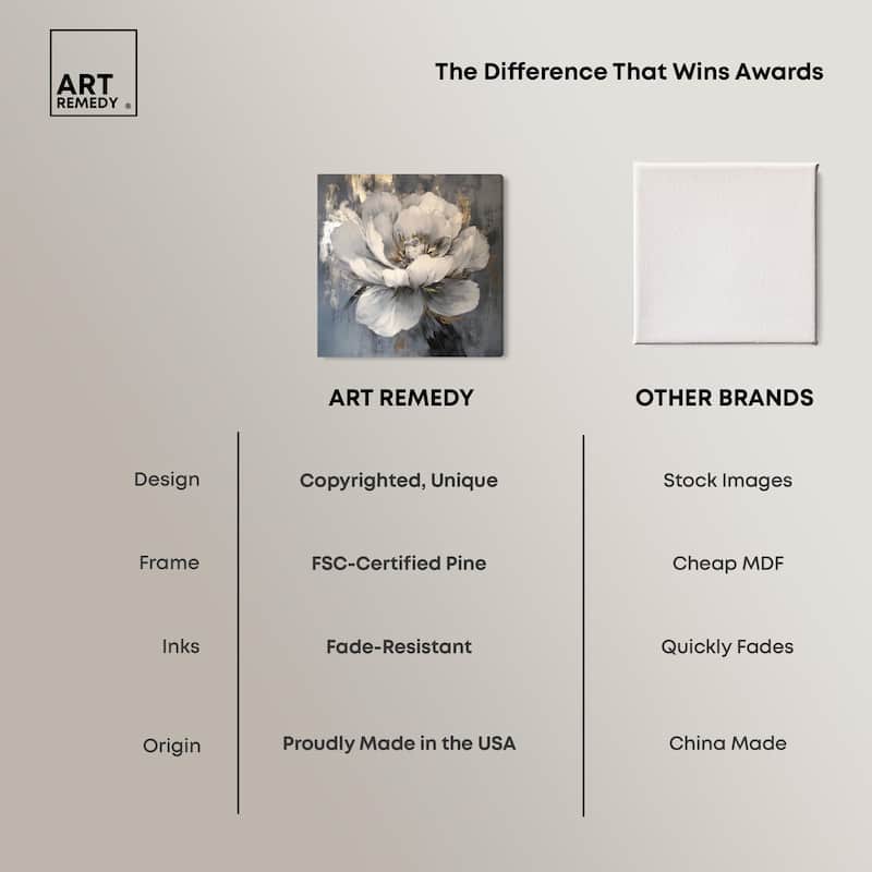 Ivory Incarnation II Canvas by Art Remedy, Gallery Wrapped