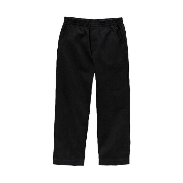Boys black school pants clearance