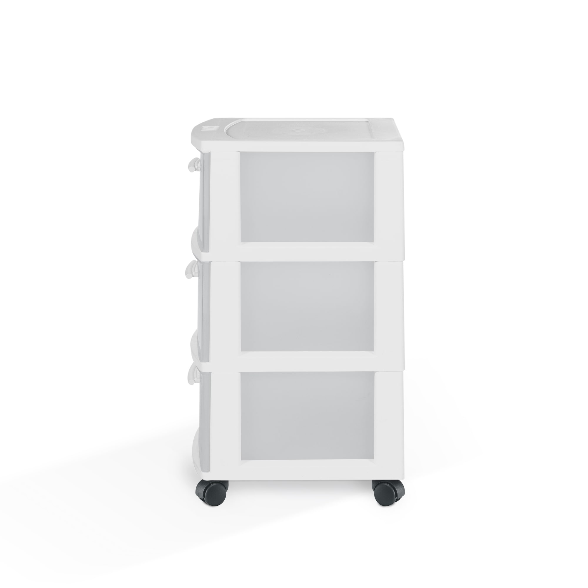 deeltje in verlegenheid gebracht kust MQ 3-Drawer Plastic Rolling Storage Cart with Casters (2 Pack) - On Sale -  Overstock - 32651150