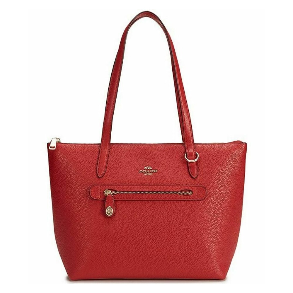 red coach bags
