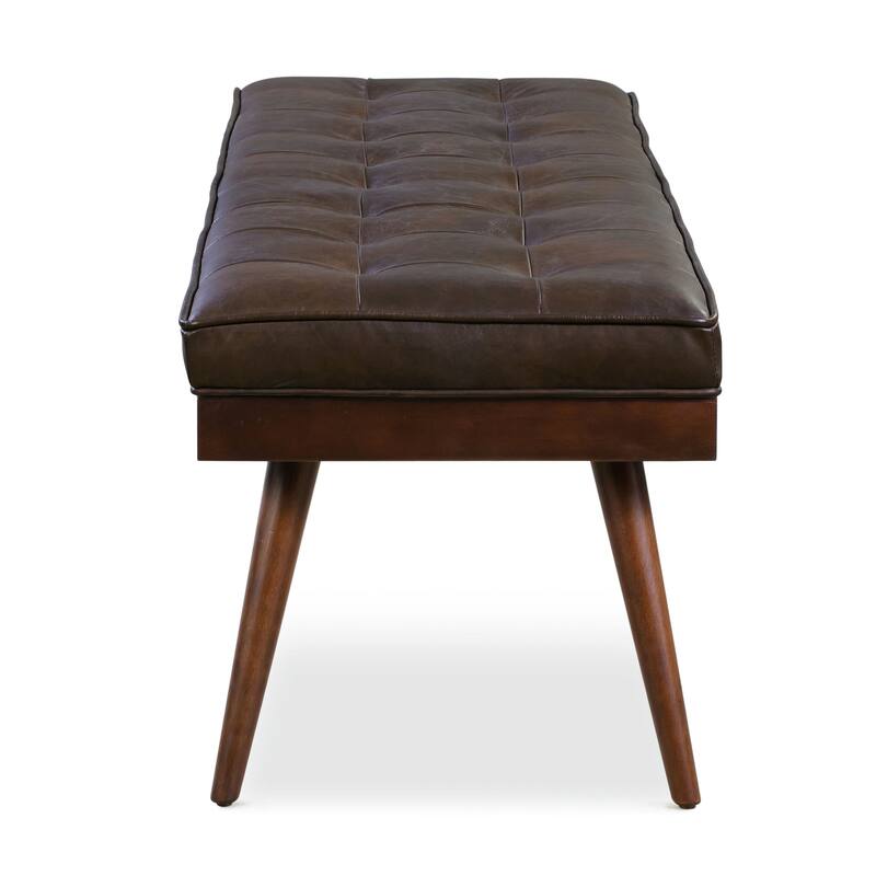 Poly & Bark Luca Bench - Full Grain Genuine Italian Leather
