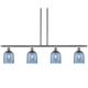 Option Brushed Satin Nickel / Princess Blue