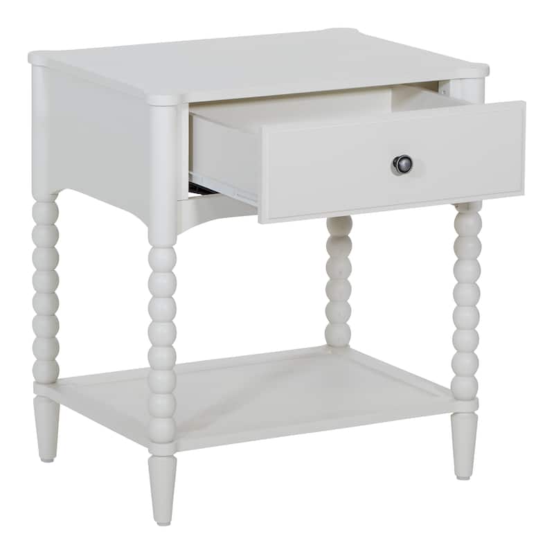 Spindle Single Drawer Night (1-Year Warranty)