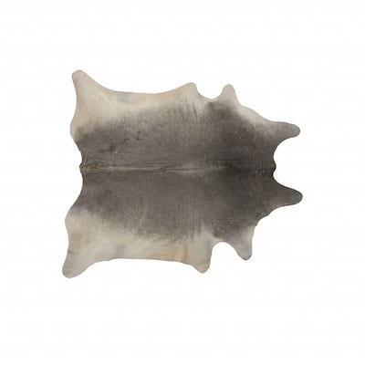 6' X 7' Natural Cowhide Area Rug - 0.25"H x 72"W x 84"D