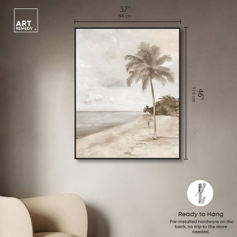 Vastness of the Sea II Canvas by Art Remedy