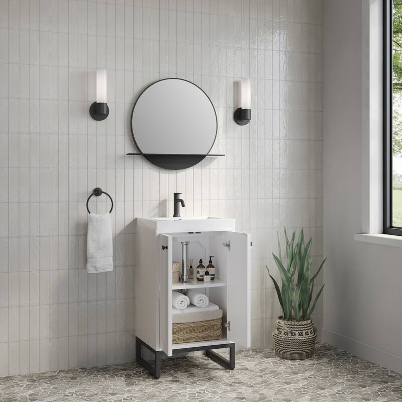 James Martin Vanities 533V20MBKWG Chianti 20" Free Standing Single