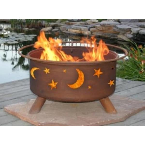 Patina Products F100 Evening Sky Fire Pit Bronze Free Patina Products F100 Evening Sky Fire Pit Bronze