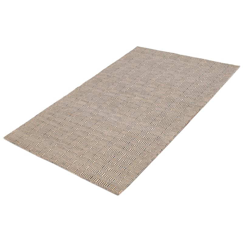 Nevada Blue Kilim 4'11" x 7'10" - 4'11 x 7'10