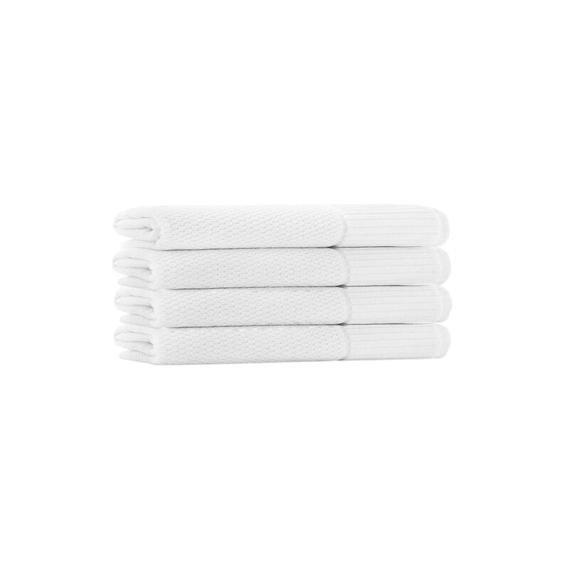 Timaru Turkish Cotton 4 pcs Hand Towels 16'x28' Hand towels Bed