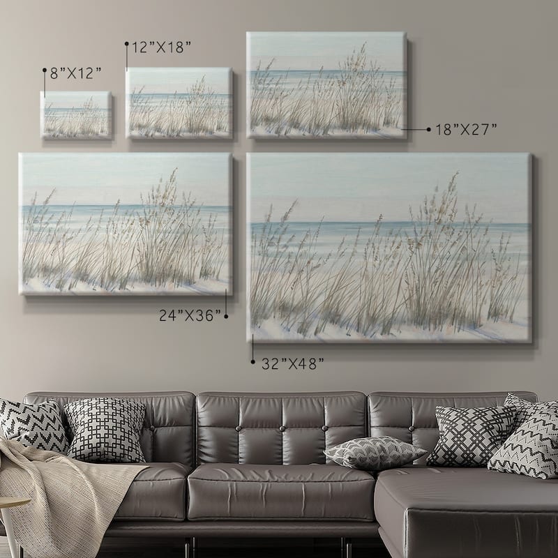 Beach Grass II Premium Gallery Wrapped Canvas - Ready to Hang