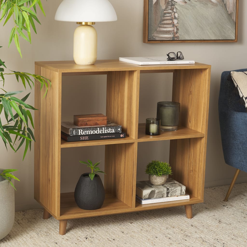SAFAVIEH Home Yona 4 Shelf Accent Table - 31"W x 14"D x 32"H