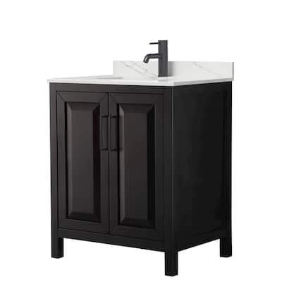 Wyndham Collection WCV252530S-QTZ-UNSMXX Daria 30" Free Standing