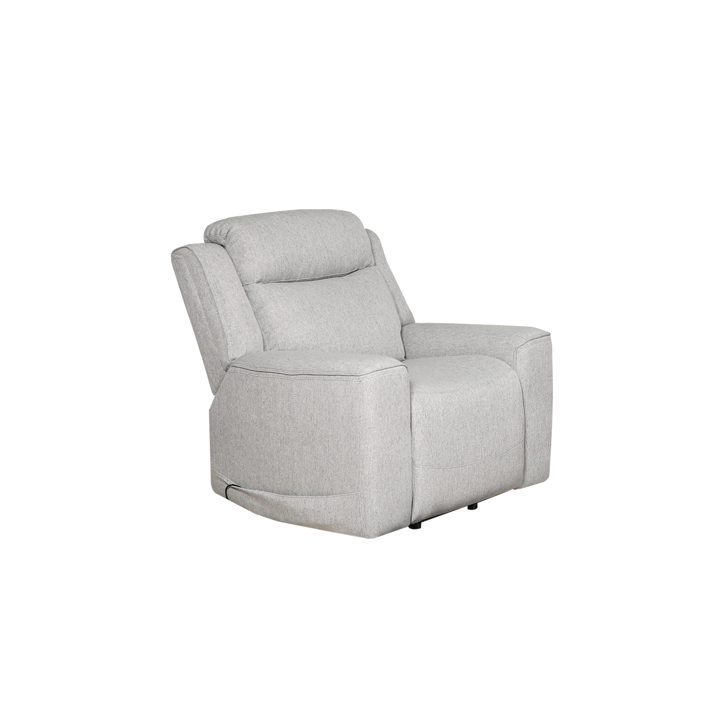 Modern Upholstered Recliner Chair with Adjustable Reclining Function