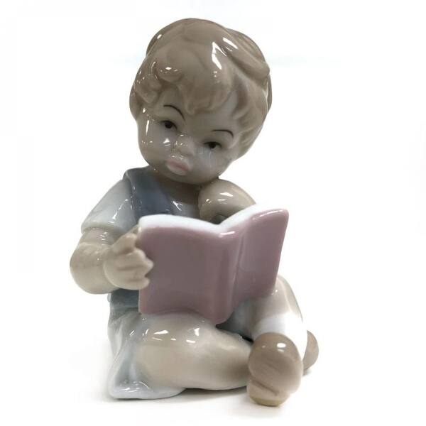 Child Reading A Book Figurine - Bed Bath & Beyond - 42472248