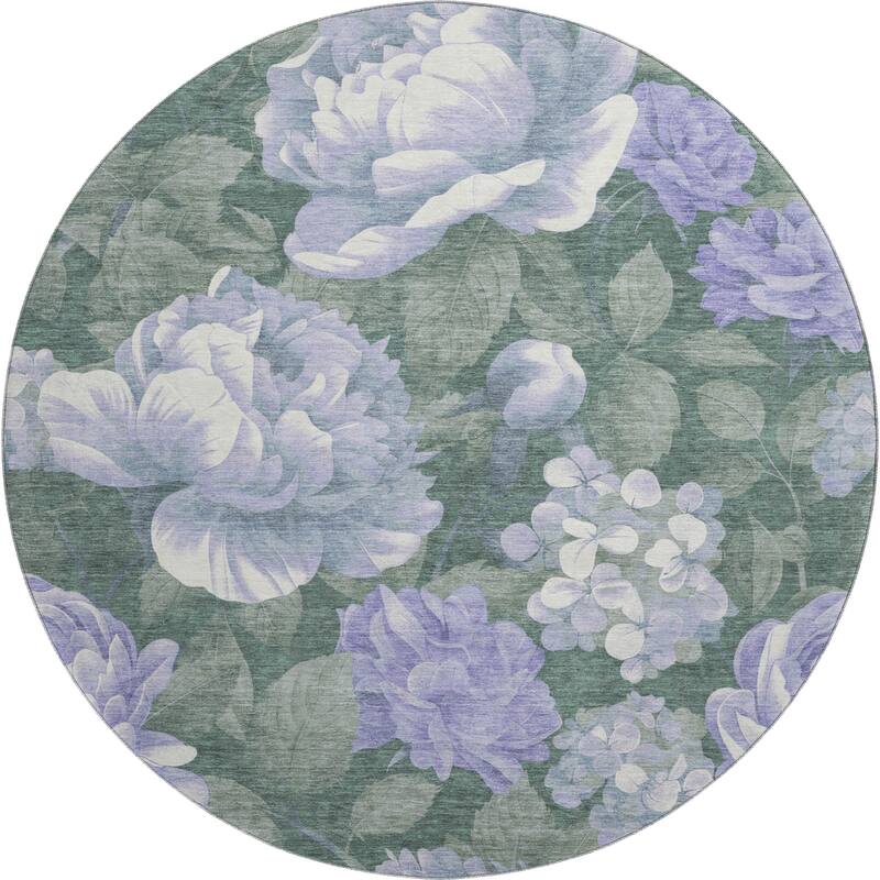 Premium Washable Super Soft Floral Mayfield Rug
