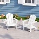 preview thumbnail 2 of 73, Laguna Kids Outdoor Poly Adirondack Chair with Cup Holder (Set of 2)