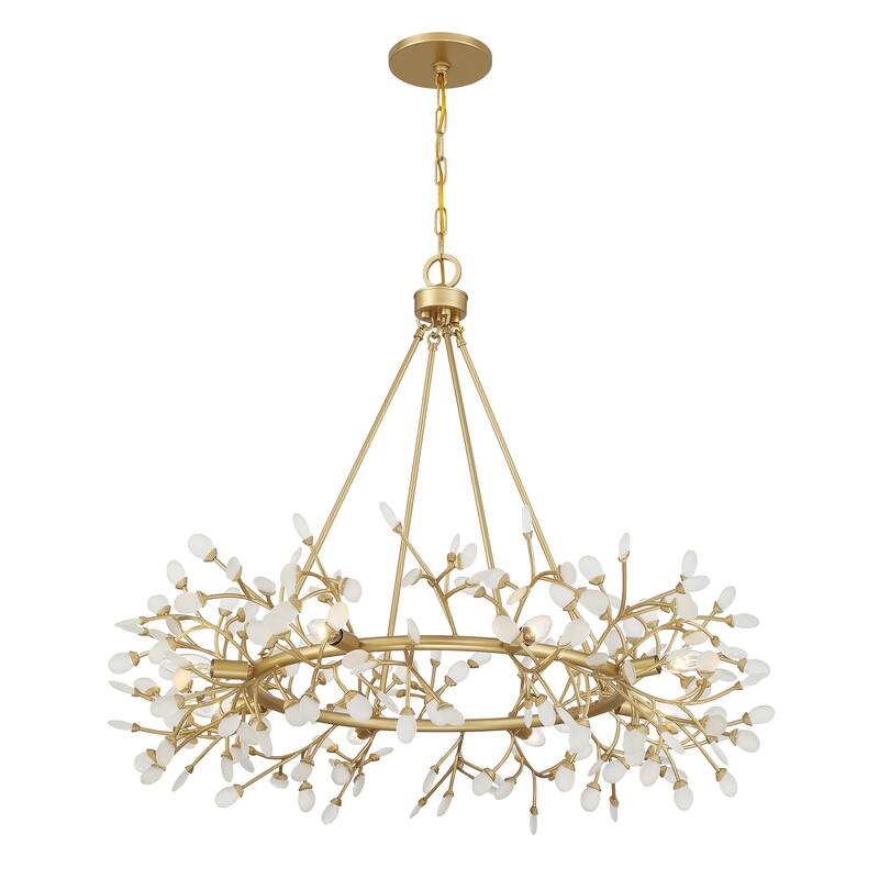 Savoy House 1-9855-8 Once 8 Light 36" Wide Ring Chandelier