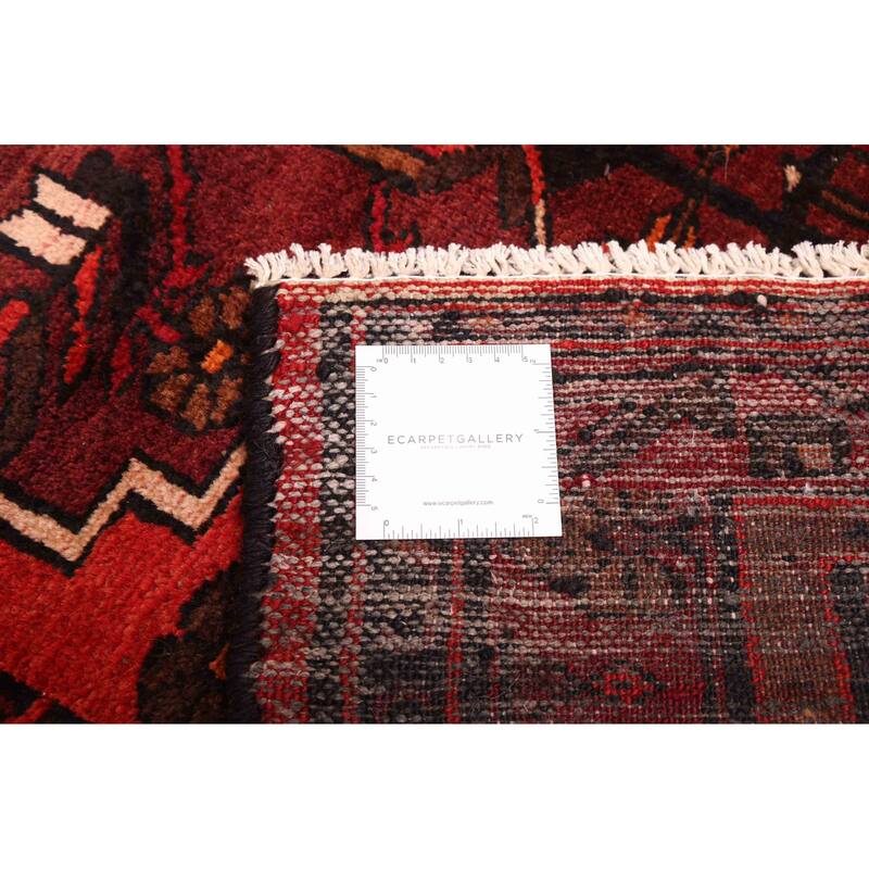 ECARPETGALLERY Hand-knotted Andelz Light Red Wool Rug - 3'8 x 6'7