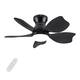 Option Flush mount black