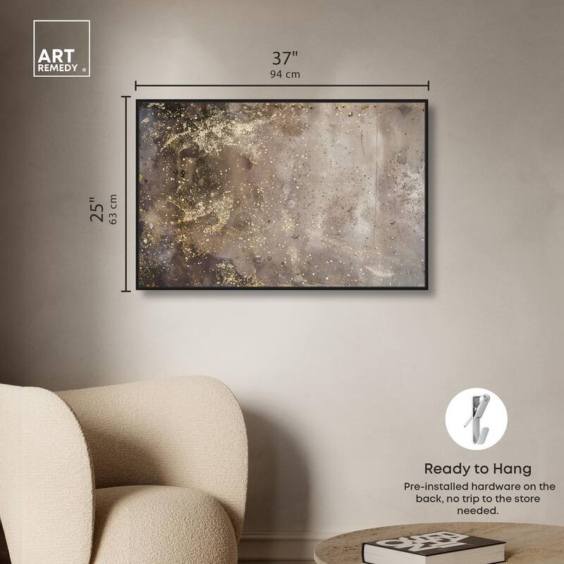 Galactic Traces Canvas by Art Remedy