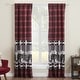 preview thumbnail 1 of 3, Greenland Home Fashions Timberline Curtain Panel (set of 2) - 84 W x 84 L (inches)