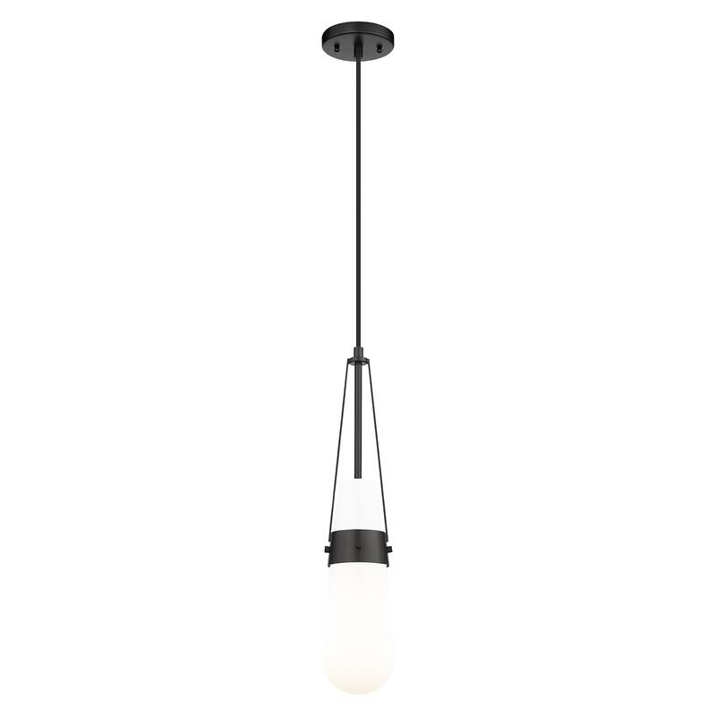 Innovations Lighting 452-1P-G452-4GWH Milan 4" Wide Mini Pendant with
