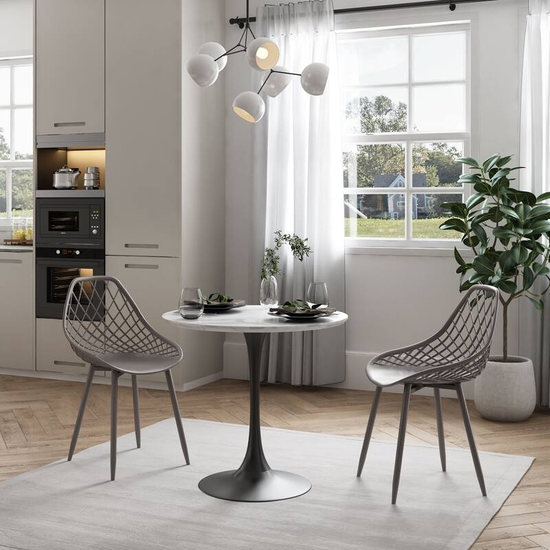 Jamesdar Kurv Mid-Century Dining Chair (Set of 2)