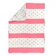 preview thumbnail 1 of 4, Lush Decor Baby Unicorn Heart Rainbow Organic Cotton Quilt - 50"x36" Animals/Nature - 50"x36" - Pink