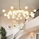 preview thumbnail 13 of 26, Modern Sputnik Chandelier Gold Glam K9 Crystal Chandelier Pendant Light