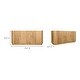 preview thumbnail 10 of 10, Macari Mid-Century Modern Rounded 4-Door Sideboard