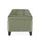 preview thumbnail 88 of 100, Mission Tufted Fabric Storage Ottoman Bench by Christopher Knight Home - 50.50"L x 18.75"W x 16.00"H