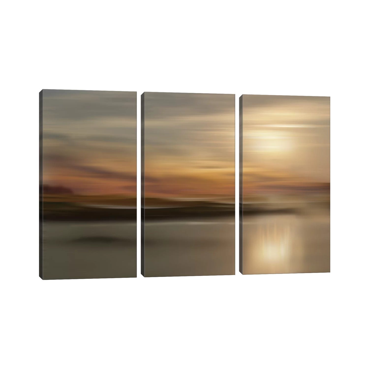 iCanvas "Mystic Lake" by Nan 3-Piece Canvas Wall Art Set