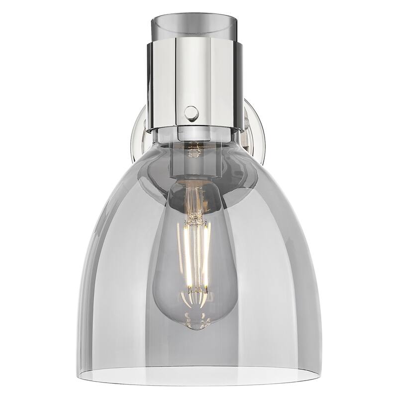 Innovations Lighting 464-1W-G464D-7SM Lawton Bell 9" Tall Bathroom