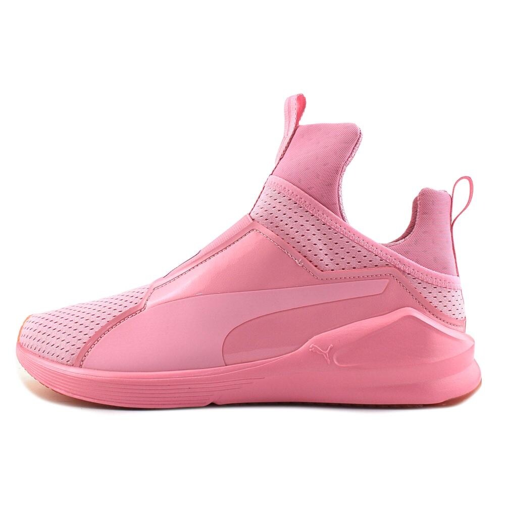 bright pink sneakers